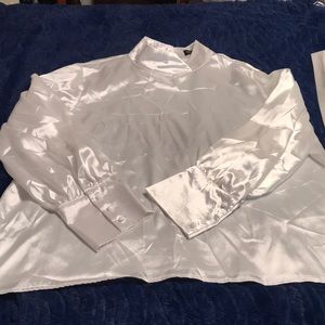 Pearl white blouse